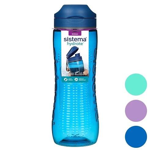 Sistema Hydrate Active Flip Top 800 ml mix barev