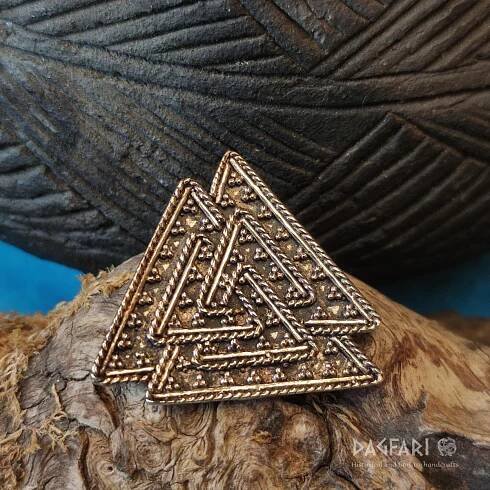 VIKING VALKNUT - zdobený symbol boha Odina