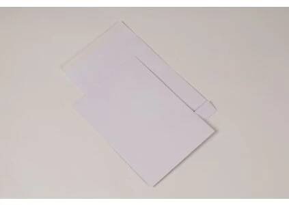 Taška B4 X dno bílá 250x353mm 83440