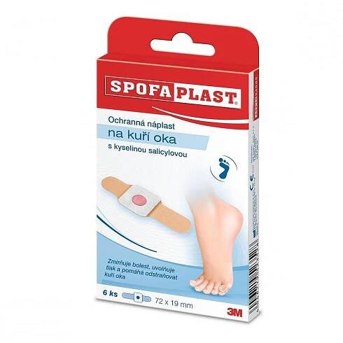 3M SPOFAPLAST ochranná náplast na kuří oka 6 ks - srovnání cen | Leano.cz