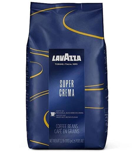 Lavazza Super Crema zrnková káva 1kg