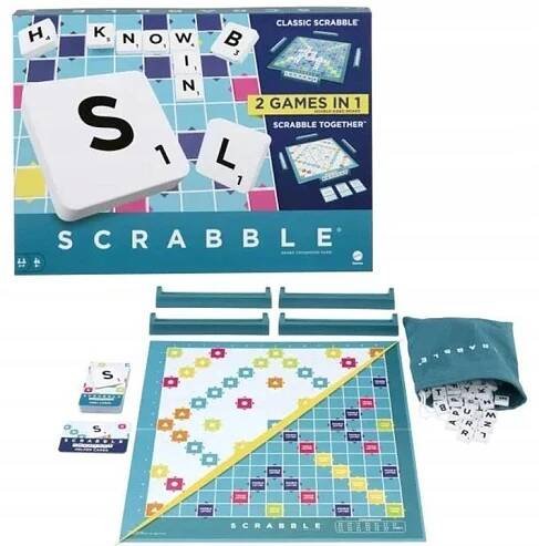 SCRABBLE 2W1 - WERSJA WĘGIERSKA