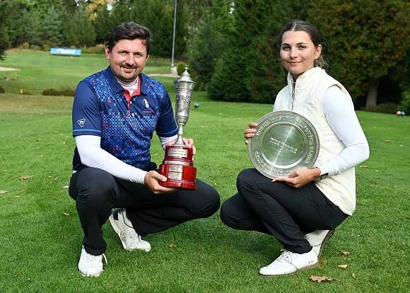Golf.cz - 19. ročník turnaje Tipsport Pohár Mistrů 2023 - Mistry mistrů jsou Dědek a Sionková