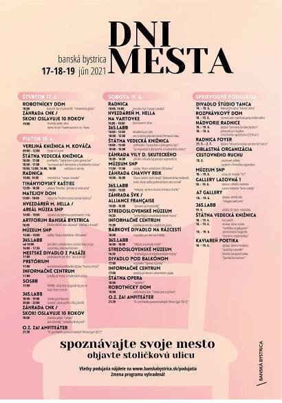 Dni mesta 2021 | Banská Bystrica