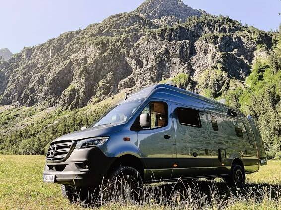 Alphavan announced its original 4x4 camper van in 2021 and now adds the motorbike-friendly Active Line model