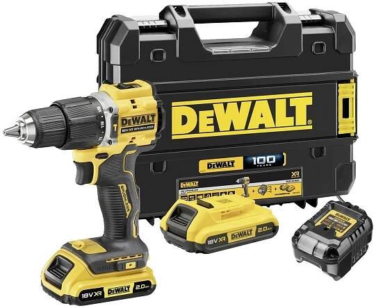 DEWALT DCD100YD2T-QW aku příklepový šroubovák, 2cestný, bezkartáčové, vč. 2x aku, vč. nabíječky, kufřík, DCD100YD2T-QW