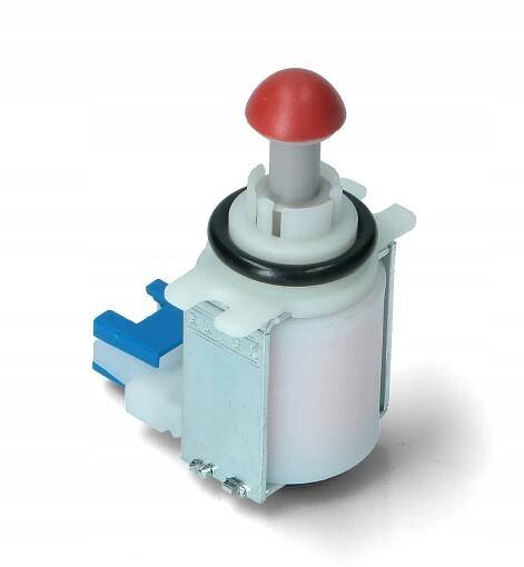 Elektroventil vodního pláště Bosch 11033896 do myčky nádobí, bílý