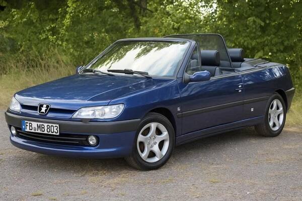 Peugeot 306 Cabriolet 1.6 Platinum Sammlerstück HISTORIE - Peugeot 306: Cabrio