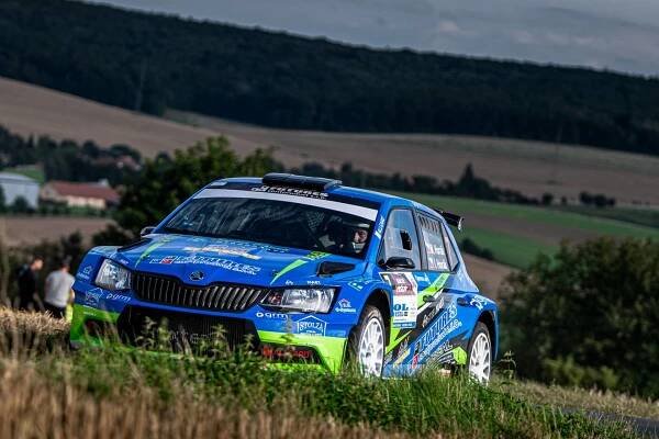 Fotka z rally závodů