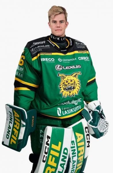 Patrik Hamrla v dresu Ilves Tampere