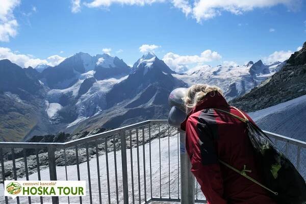 Pohled na Piz Bernina (4048 m) | CK HOŠKA TOUR