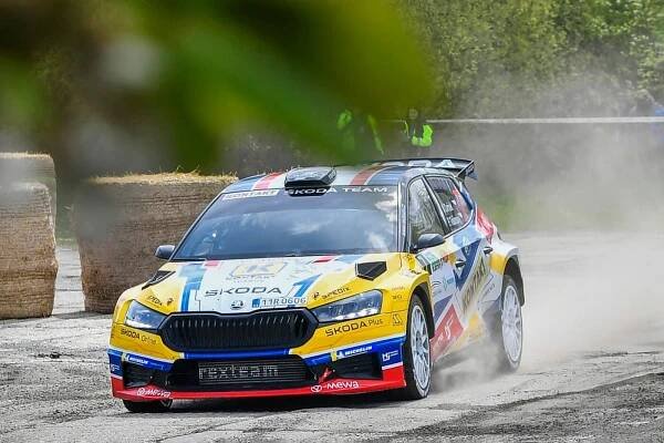 Věroslav Cvrček ml. na RZ Chudenínská, Rally Šumava Klatovy 2025