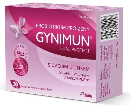 GYNIMUN dual protect 30 kapslí cena od 155 Kč