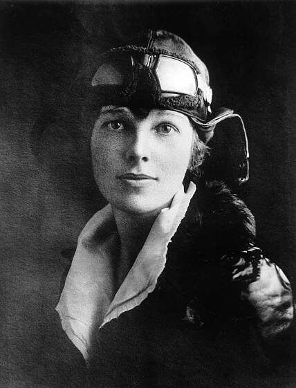Amelia Earhart Around 1935