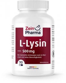 ZeinPharma L-Lysin 500 mg - 90 kapslí