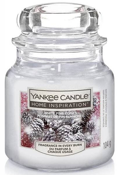 Svíčka YANKEE CANDLE Home Inspiration White Pine Cones 104 g 149 Kč