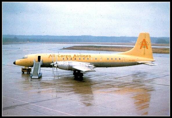 Letadlo - Bristol Britannia 175, letectví, /522/