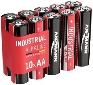Ansmann Industrial tužková baterie AA alkalicko-manganová  1.5 V 10 ks
