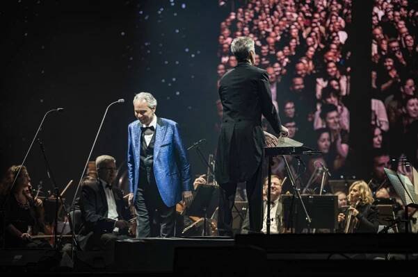 Andrea Bocelli, O2 arena, Praha, 13.1.2024