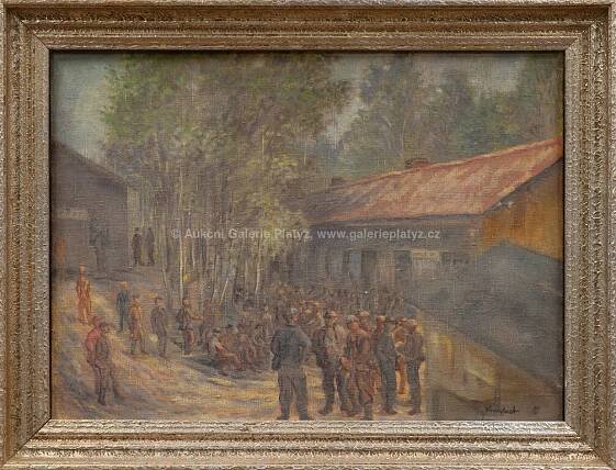 Vilém Kreibich - Horníci - Aukční Galerie Platýz