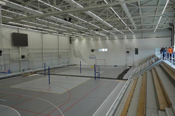 Městská sportovní hala v Kuřimi - stavba - Město Kuřim