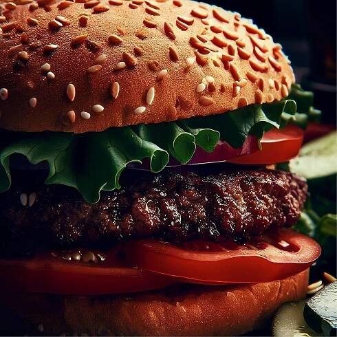 Ai Generované, Hamburger, Hamburguer