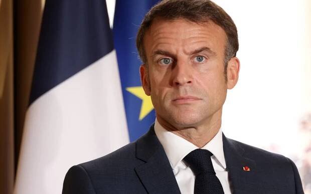 «J’ai voulu venir très vite en Allemagne, pour ne pas que s’installe un débat sur des divergences stratégiques qui existeraient : elles n’existent pas», assure Emmanuel Macron (ici le 31 octobre 2023). LP/Delphine Goldsztejn