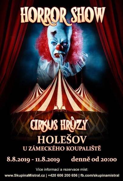 HOROROVÁ SHOW-CIRKUS MISTRAL