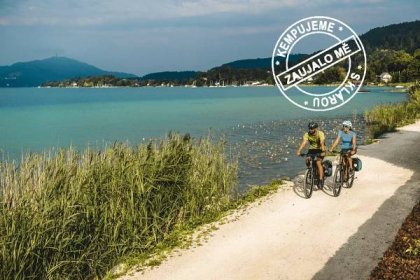 Cyklostezky u rakouského Karibiku – jezera Wörthersee