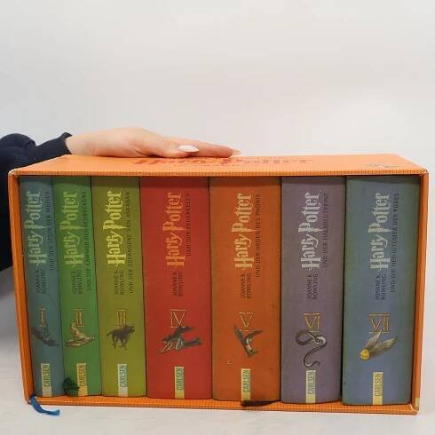 Harry Potter 1-7 - J. K. Rowling, Klaus Fritz - bookbot.at