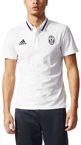 Pánská polokošile adidas Juventus FC Anthem White