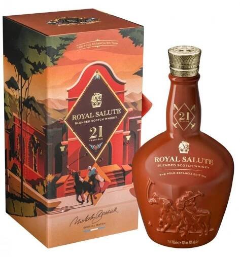 Chivas Royal Salute 21YO Polo Estancia 2021 0,7l 40% - AZALKOHOL Eshop - Specializovaný obchod s Alkoholem 