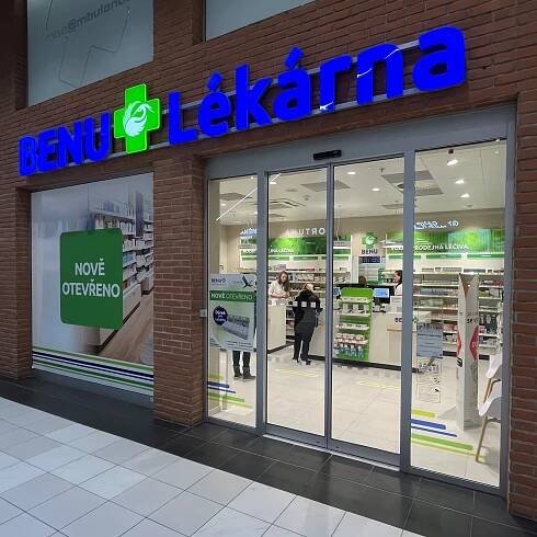 BENU LÉKÁRNA OTEVŘENA | Novo Plaza