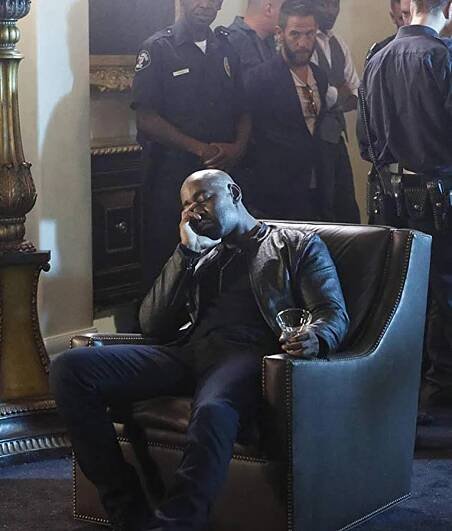 Amenadiel Lucifer Biker Leather Jacket
