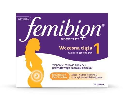 FEMIBION 1 RANÉ TĚHOTENSTVÍ 28 TABLET