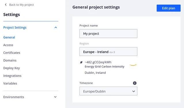 configure project