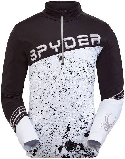 Mikiny a trička: Spyder Mandate White-Black M Mikina