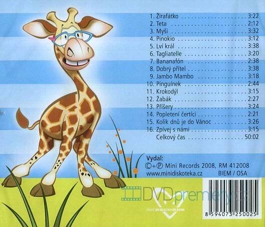 Míša Růžičková - Diskotéka v cirkuse (CD) | DVD-PREMIERY.CZ