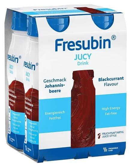 Fresubin Jucy DRINK Černý rybíz 4x200 ml