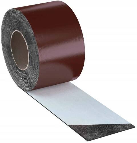 Bitumenová pokrývačská páska FLEXBIT 100 mm x 10 m HNĚDÁ