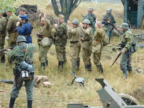 Manévry u Ořechova: Nadšenci předvedli epizody z válečných operací Barbarossa a Bagration