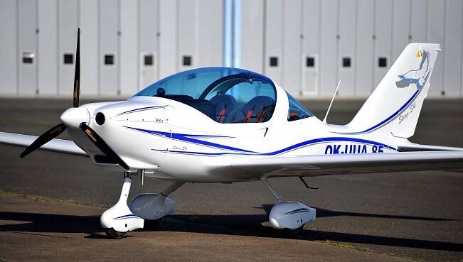 Sports Sting with blue design. - TL-ULTRALIGHT Aircraft