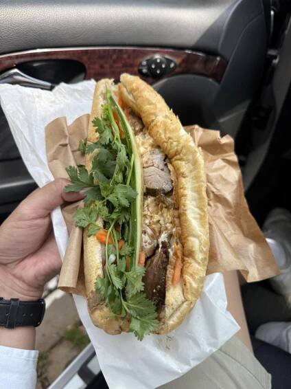 Vietnamská bageta z Banh Mi Ba