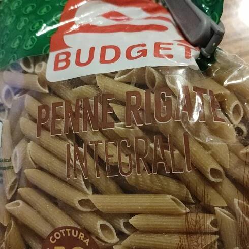 budget penne rigate integrali