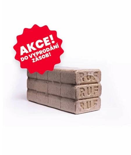 Brikety RUF - měkké dřevo - PeletTOP
