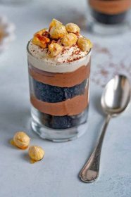 Chocolate Mousse Trifle in Dessert Glass