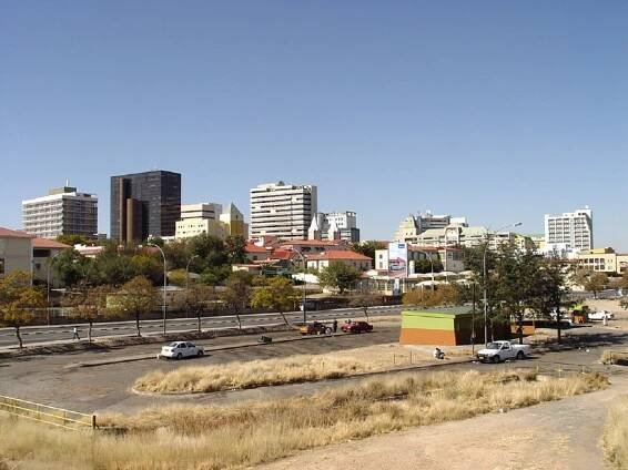 Windhoek, neznámé hlavní město Namibie