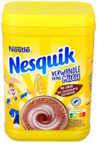 Kakao Nestle nápoj NESQUIK 900g Plechovka z Německa Produkt nezahrnuje nevztahuje se