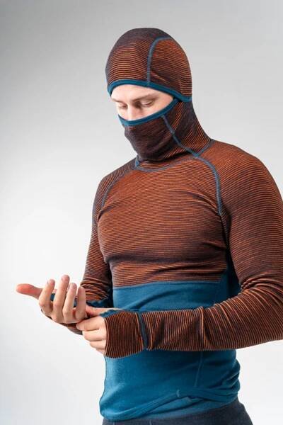 Tuvegga Merino Hoodie Man Ink