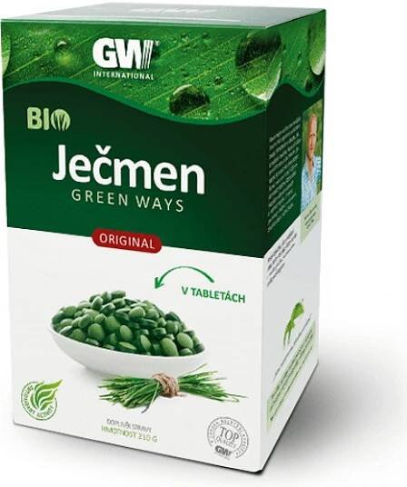 Green Ways Ječmen v tabletách 210 g